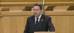 Craig Hoy MSP questioned the Deputy First Minister on the booster jab roll-out in Lothian.