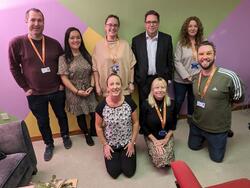 A CHARITY’S work in providing education, housing and employment support to young people across East Lothian has been praised by a visiting MSP.