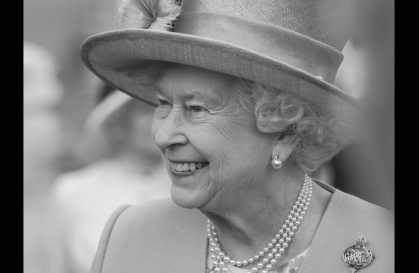 Elizabeth II, may she rest in peace.