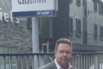 Craig Hoy MSP at Galashiels Station