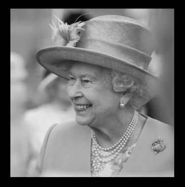 Elizabeth II, may she rest in peace.